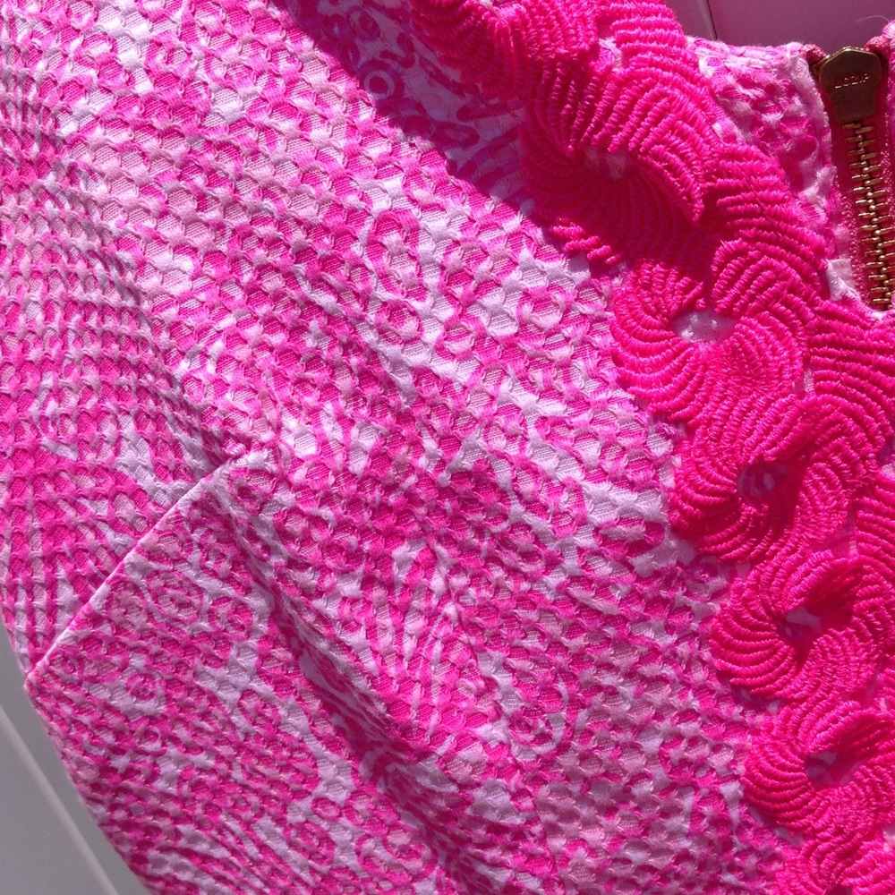 Lilly Pulitzer for Target Floral Pink Mini Dress - Picture 4 of 13